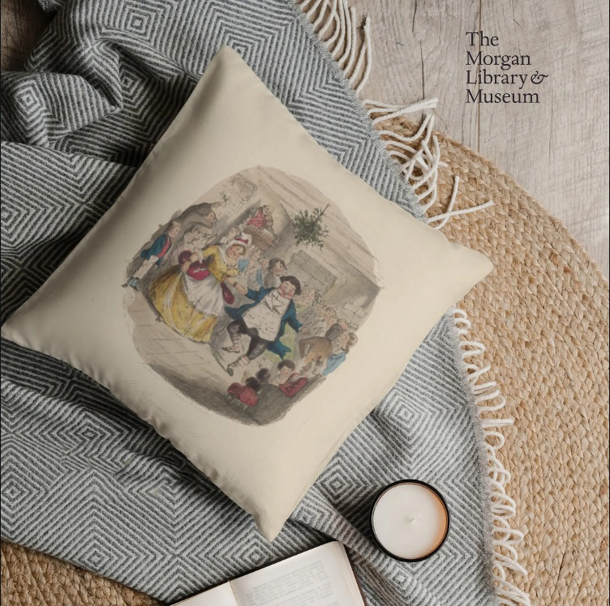 A Christmas Carol: Mr. Fezziwig’s Ball Pillow - Image 3