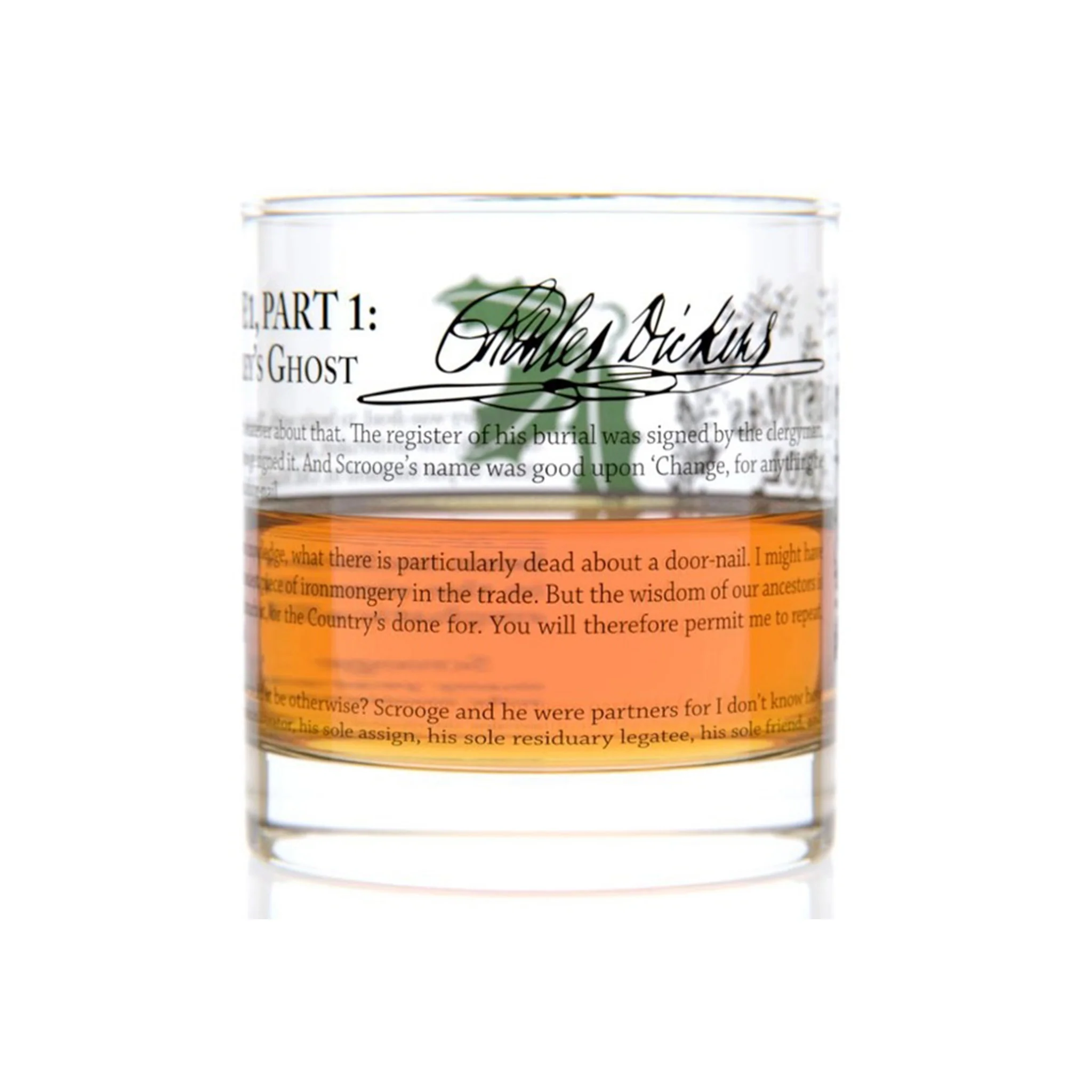 A Christmas Carol Rocks Glass - Image 3